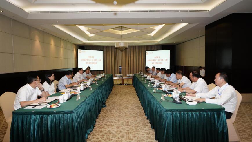 任丁董事长会见乐山市委副书记、市长张彤一行